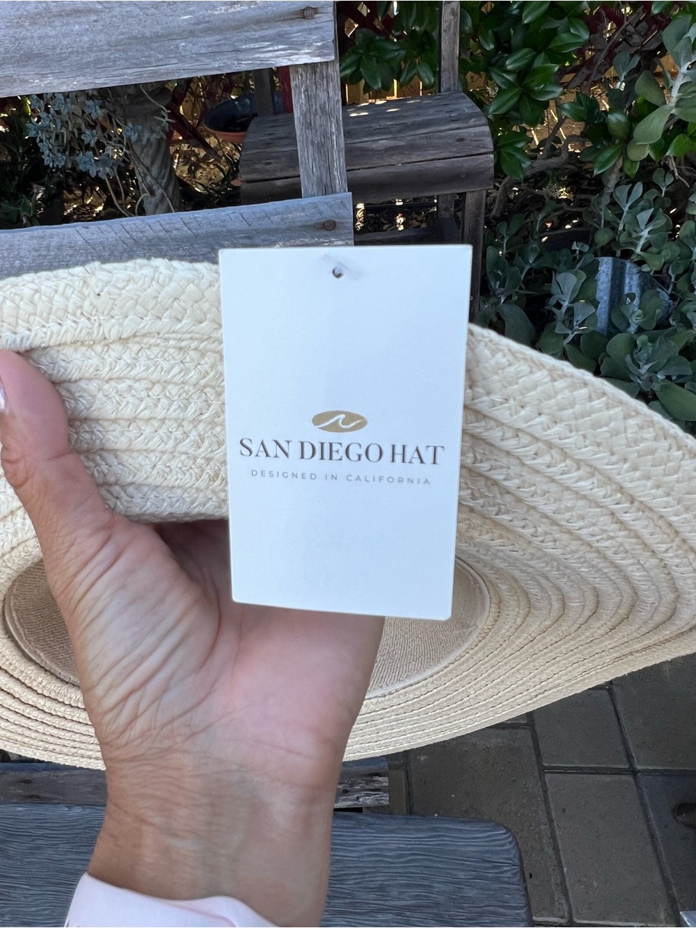 San Diego Hat Company Unisex Fedora Sun Hat SPF 50 Paper Straw NWT - Picture 6 of 10